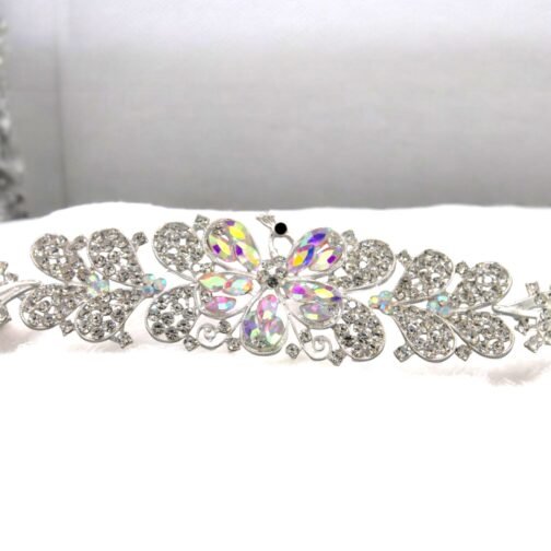 Rhinestone Beautiful Stylish Pin Crown For Bridal - Image 2